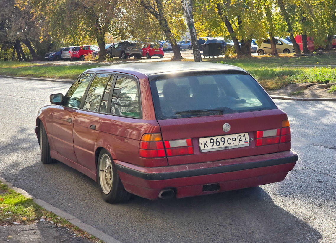 Татарстан, № К 969 СР 21 — BMW 5 Series Touring (E34) '91-96
