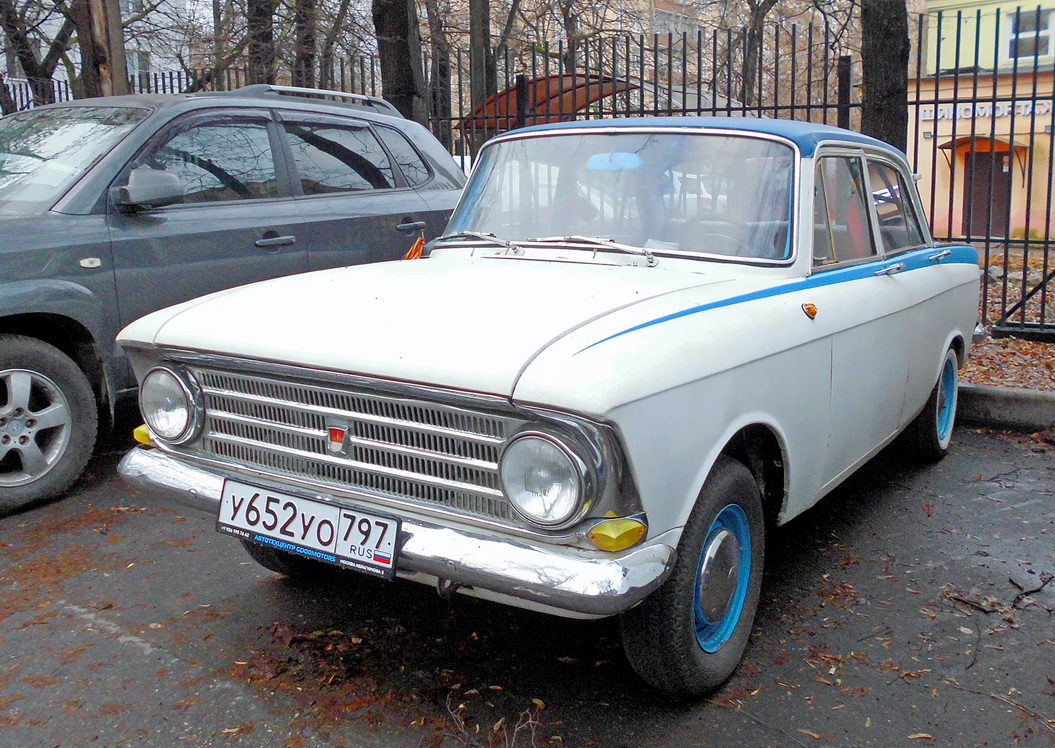 Москва, № У 652 УО 797 — Москвич-408/412 (общая модель) '64-75
