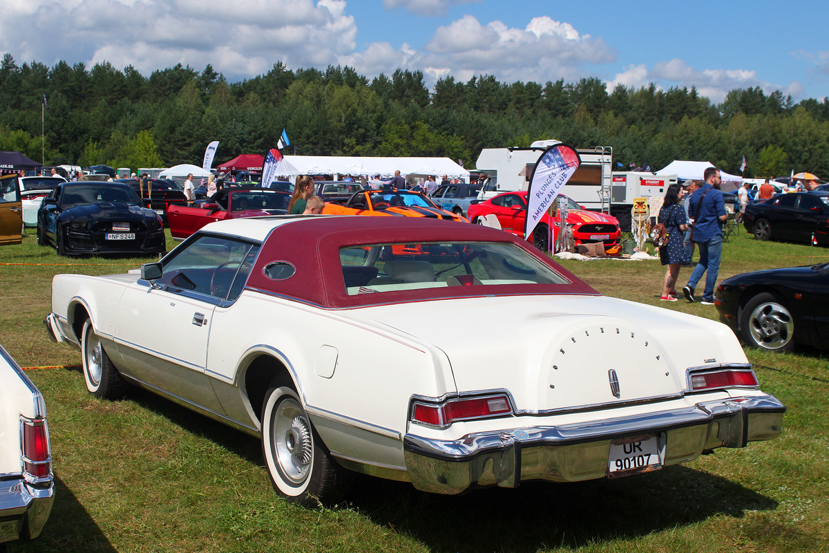 Литва, № UR 90107 — Lincoln Continental Mark IV '58-59; Литва — American Spirit 2025