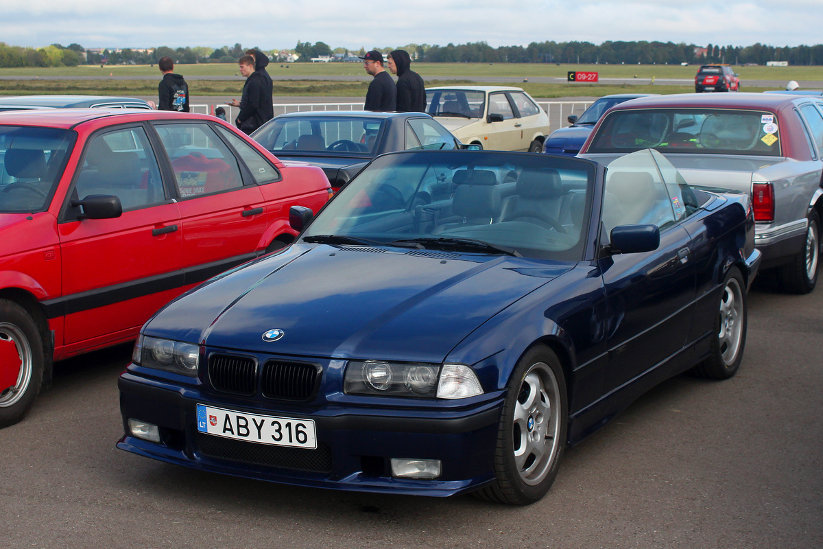 Литва, № ABY 316 — BMW 3 Series Cabrio (E36) '93-00; Литва — Retro mugė 2025 ruduo