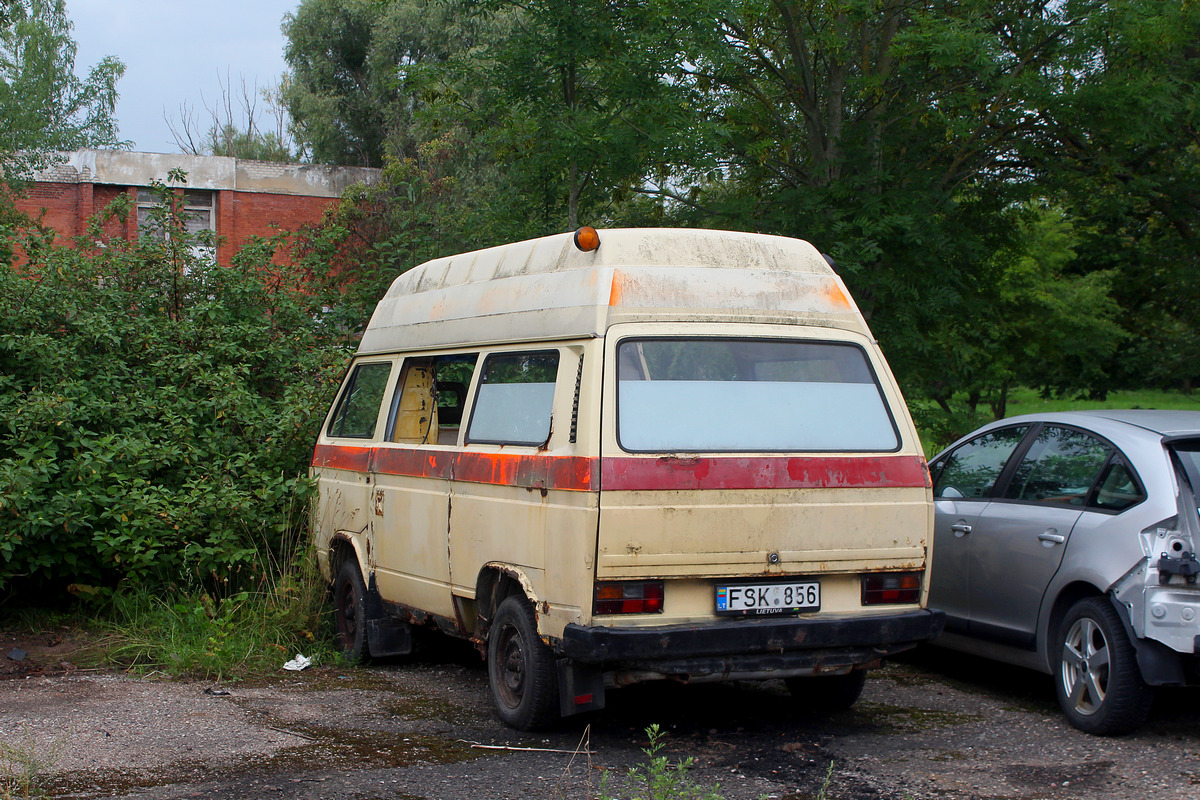 Литва, № FSK 856 — Volkswagen Typ 2 (T3) '79-92