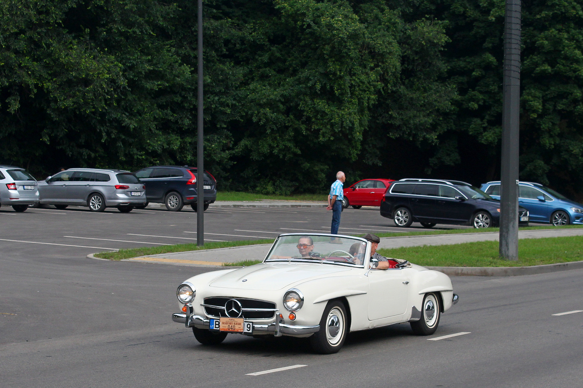 Литва, № BBB 019 — Mercedes-Benz 190 SL (W121) '55-63; Литва — Nesenstanti klasika 2025