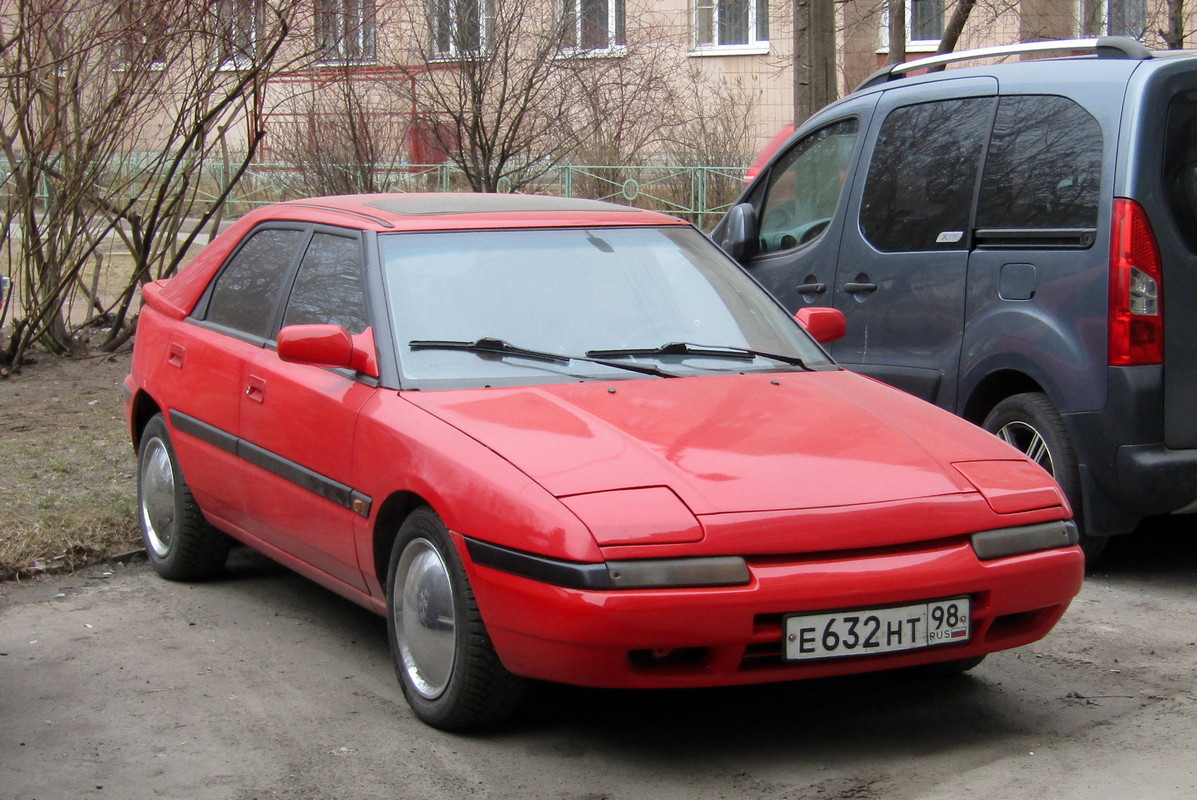 Санкт-Петербург, № Е 632 НТ 98 — Mazda 323 (BG) '89-94