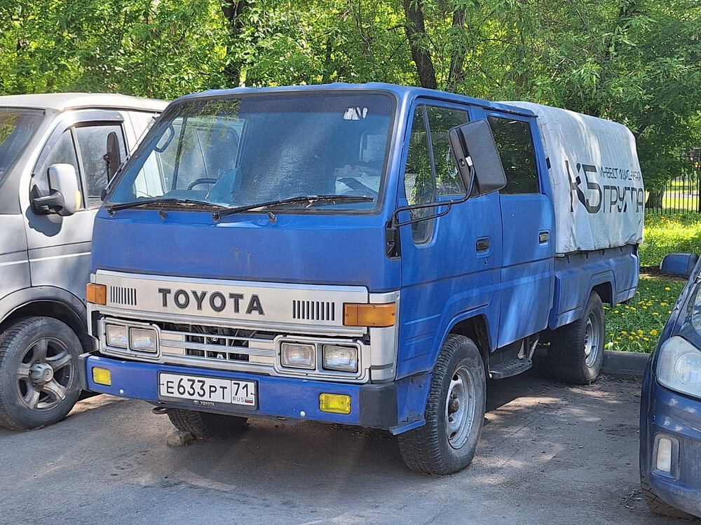 Москва, № Е 633 РТ 71 — Toyota Dyna (U60-U90/Y50-Y60) '85-95; Тульская область — Вне региона