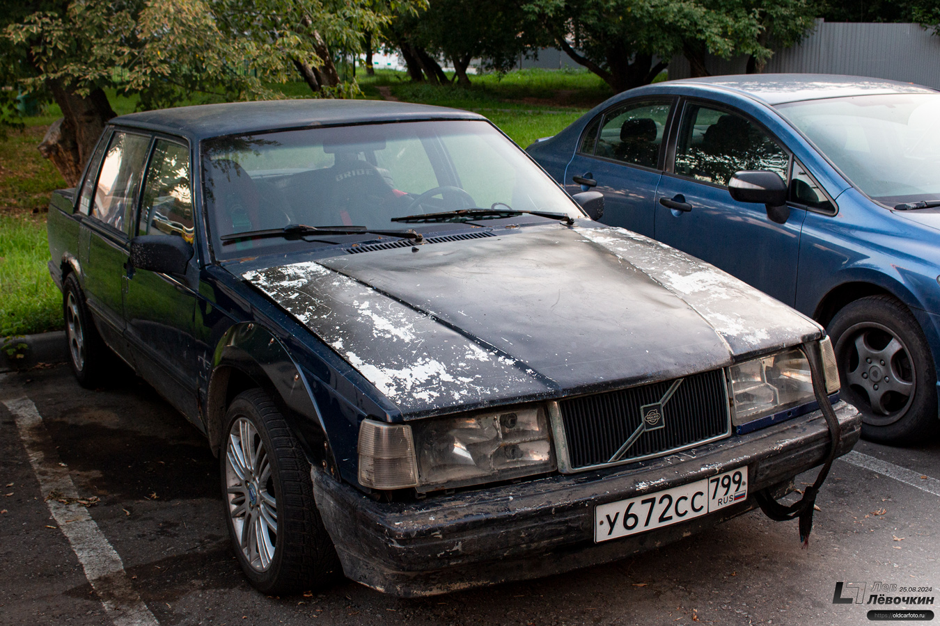 Москва, № У 672 СС 799 — Volvo 740 '84-92