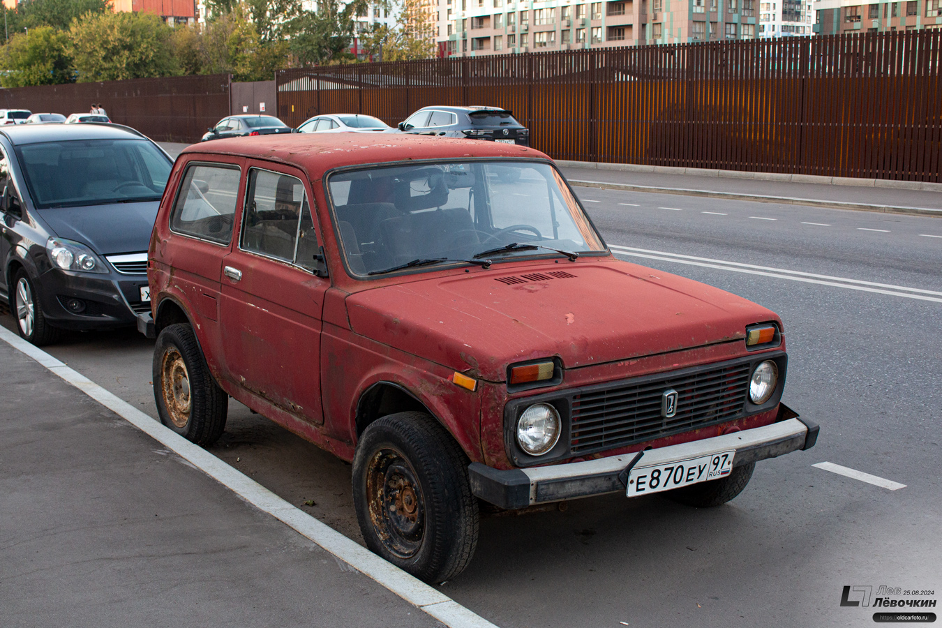 Москва, № Е 870 ЕУ 97 — ВАЗ-2121 Нива '77-94