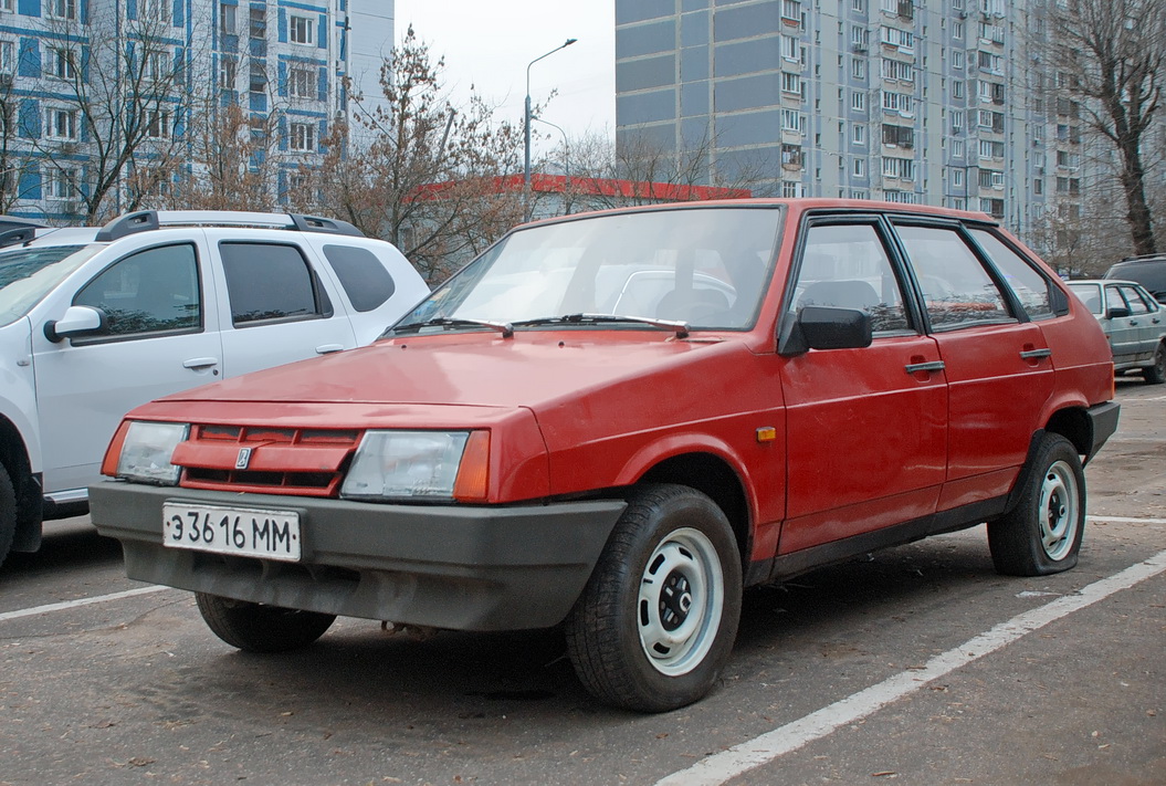 Москва, № Э 3616 ММ — ВАЗ-21093 '88-93