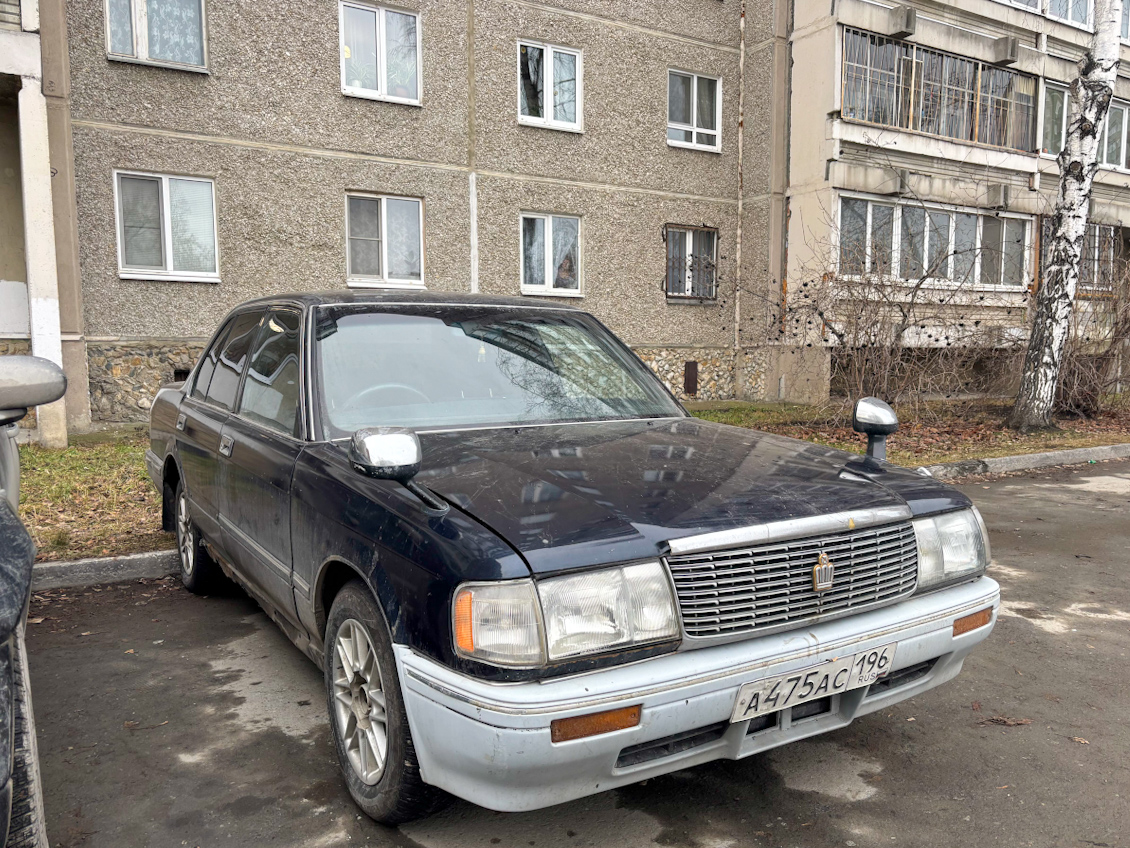 Свердловская область, № А 475 АС 196 — Toyota Crown (S130, facelift) '91-99