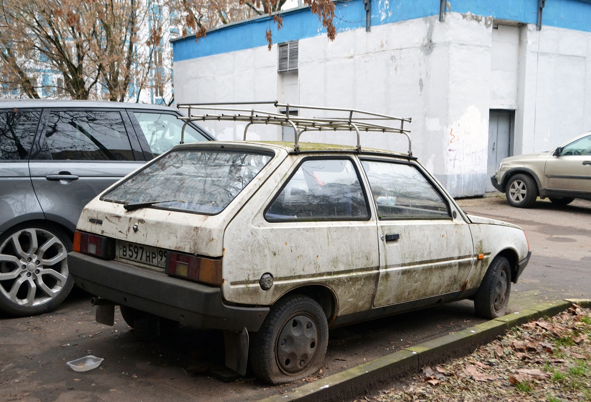 Москва, № В 597 НР 99 — ЗАЗ-110206 Таврия '90-07
