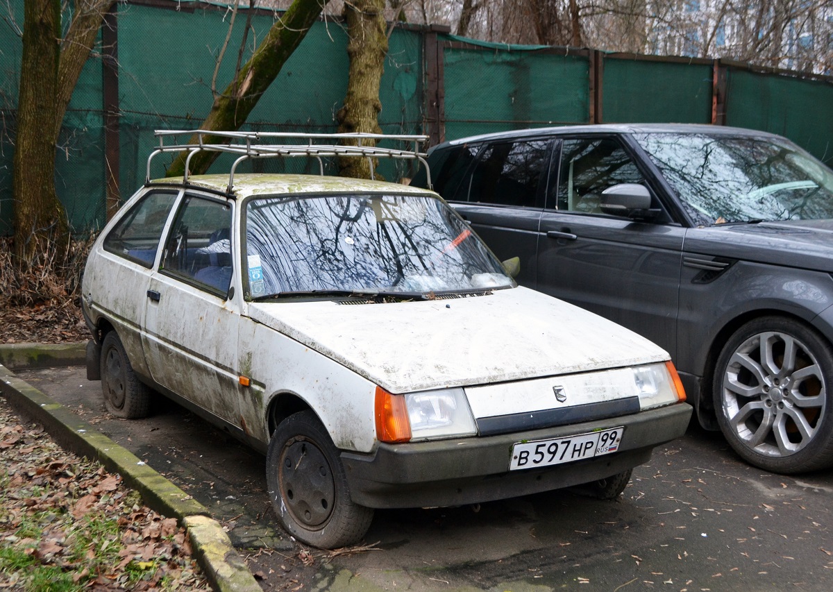 Москва, № В 597 НР 99 — ЗАЗ-110206 Таврия '90-07