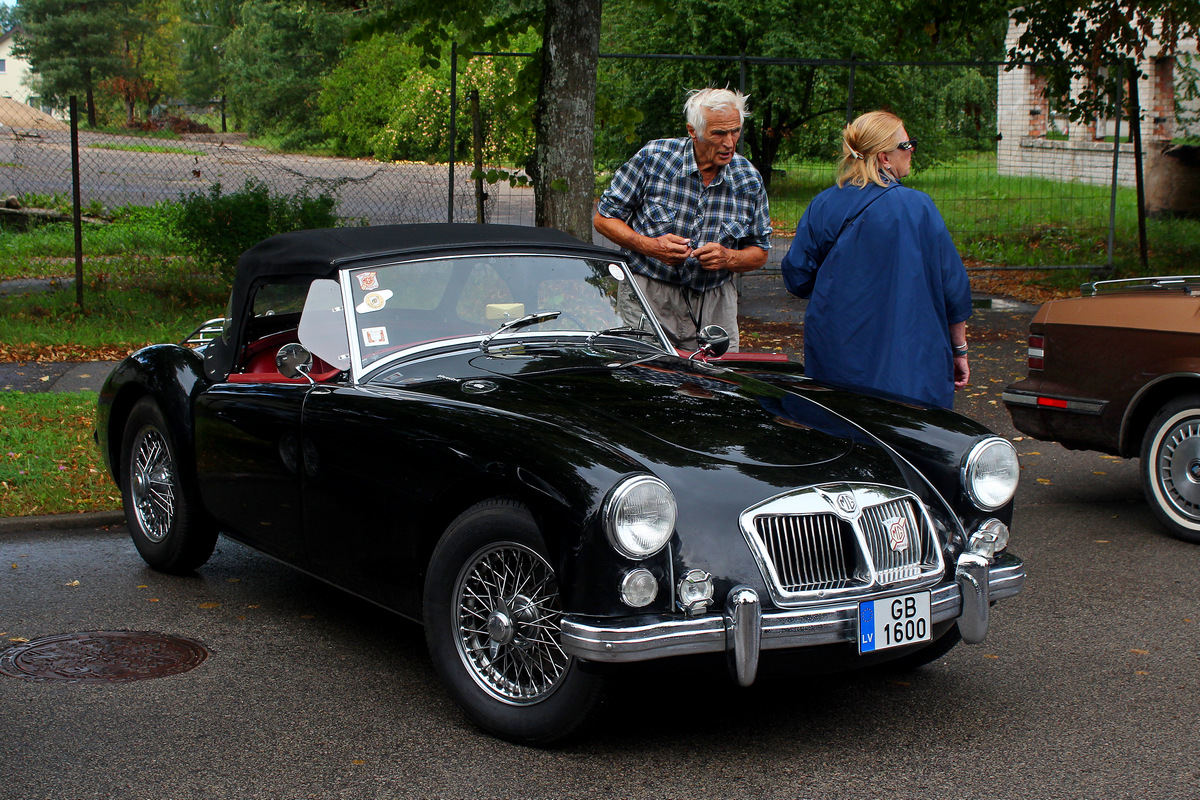 Латвия, № GB-1600 — MG MGA '55-62; Латвия — Retro Jūrmala 25