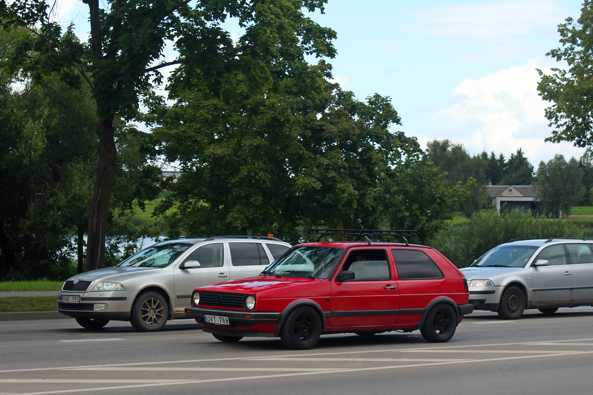 Литва, № UVT 768 — Volkswagen Golf (Typ 19) '83-92