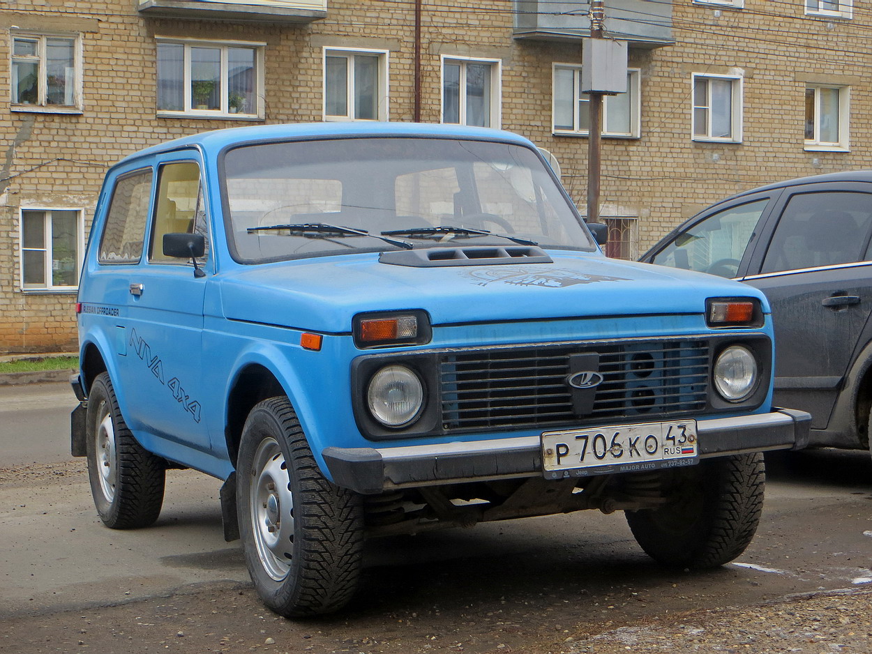 Кировская область, № Р 706 КО 43 — ВАЗ-2121 Нива '77-94