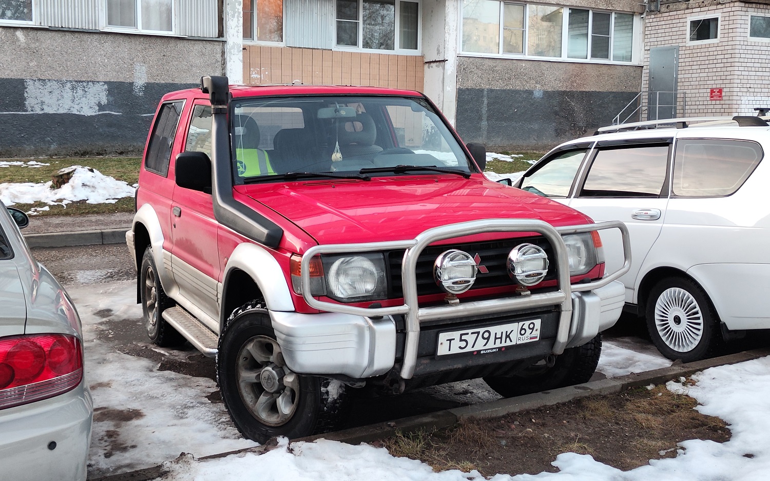 Тверская область, № Т 579 НК 69 — Mitsubishi Pajero (2G) '91-99