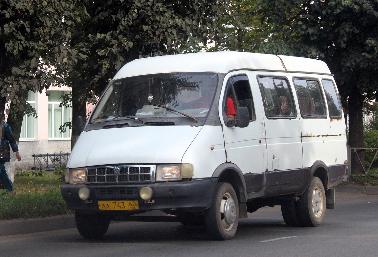 Псковская область, № АА 743 60 — ГАЗ-322132 ГАЗель '96-03