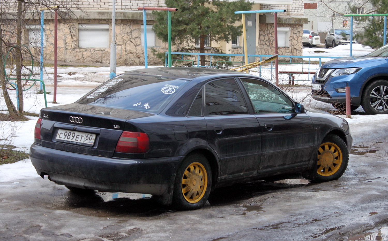 Псковская область, № С 989 ЕТ 60 — Audi A4 (B5/8D) '94-98