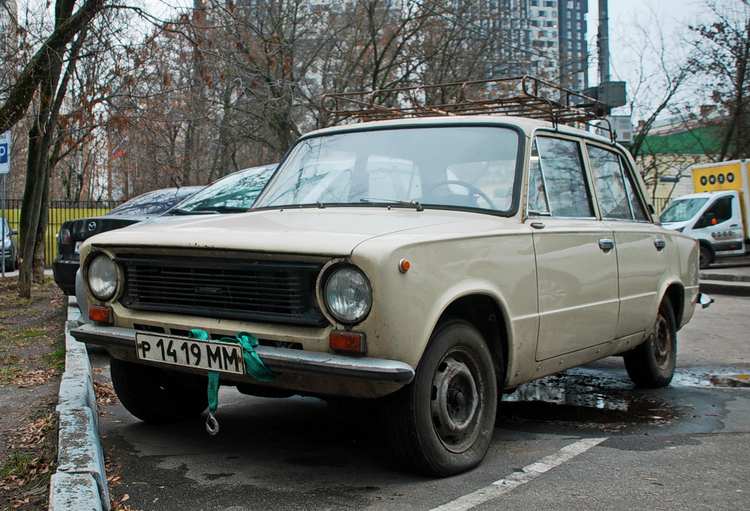 Москва, № Р 1419 ММ — ВАЗ-2101/21011/21013 Жигули (общ. мод)