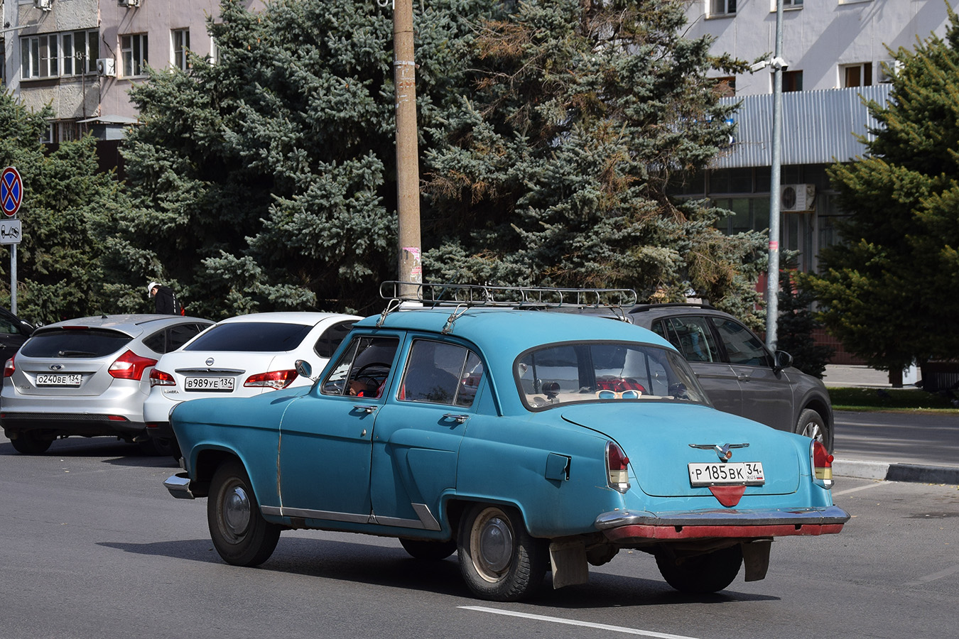 Волгоградская область, № Р 185 ВК 34 — ГАЗ-21Р Волга '65-70