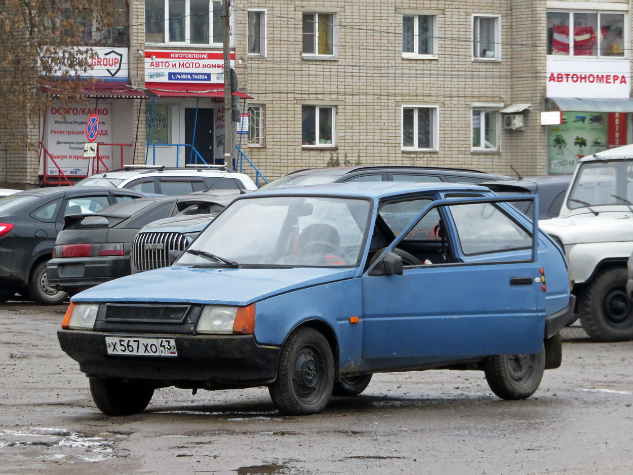 Кировская область, № Х 567 ХО 43 — ЗАЗ-110206 Таврия '90-07