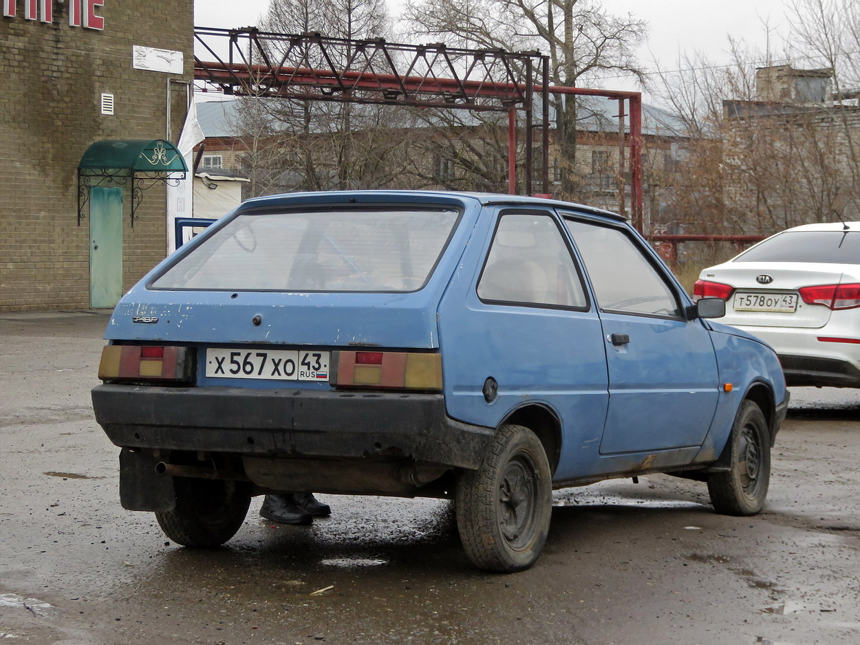 Кировская область, № Х 567 ХО 43 — ЗАЗ-110206 Таврия '90-07