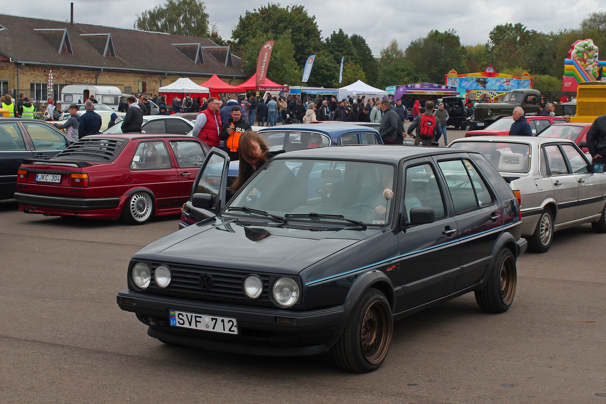 Литва, № SVF 712 — Volkswagen Golf (Typ 19) '83-92; Литва — Retro mugė 2025 ruduo