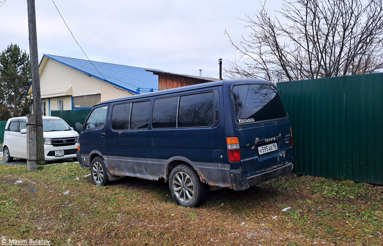 Свердловская область, № К 595 АЕ 96 — Toyota Hiace (H100) '89-04