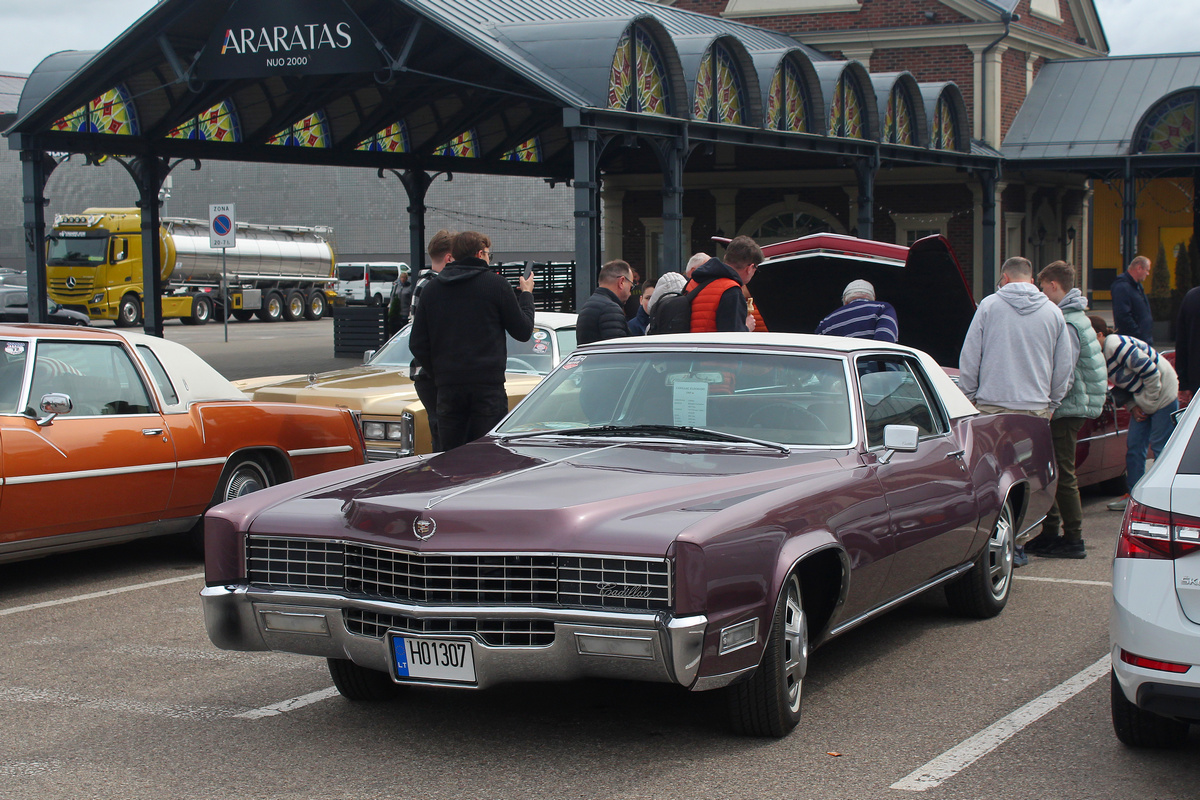 Литва, № H01307 — Cadillac Eldorado (8G) '67-70; Литва — Classic Auto Show Kaunas 2025
