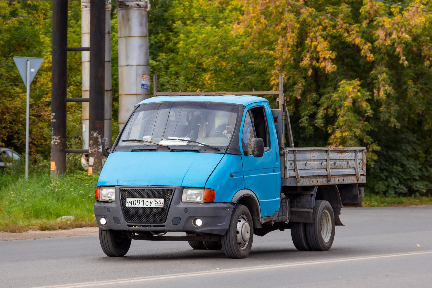 Омская область, № М 091 СУ 55 — ГАЗ-33021 ГАЗель '94-03
