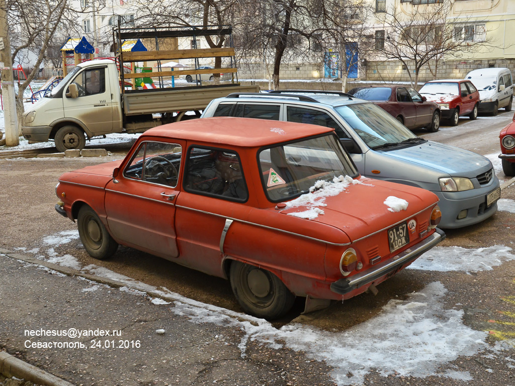 Севастополь, № 91-57 ЦСЖ — ЗАЗ-966 Запорожец '66-72