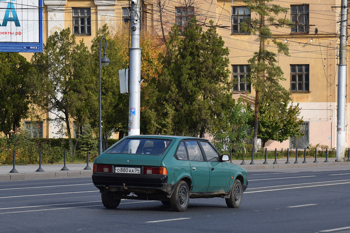 Волгоградская область, № О 880 АА 34 — Москвич-21412 '86-94