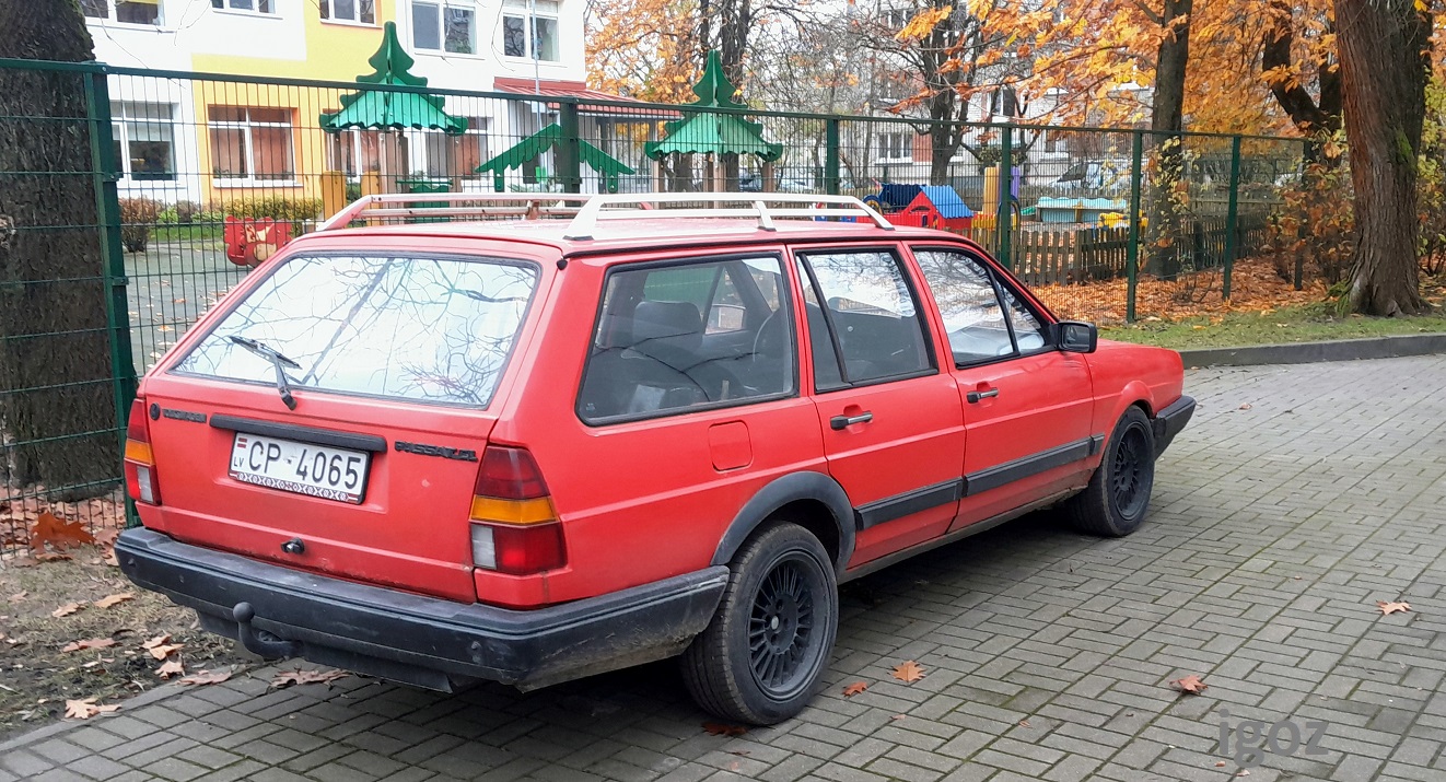 Латвия, № CP-4065 — Volkswagen Passat Variant (B2) '80-88