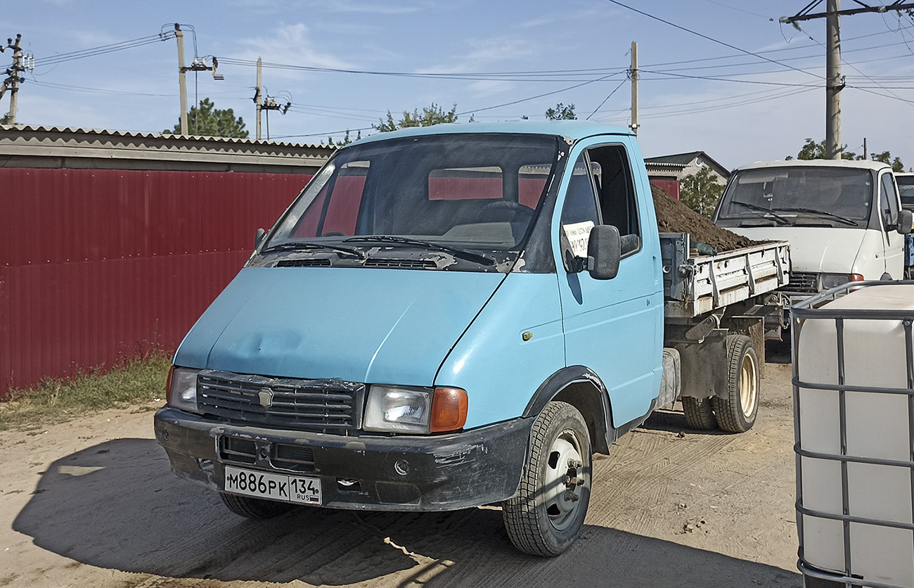 Волгоградская область, № М 886 РК 134 — ГАЗ-33021 ГАЗель '94-03
