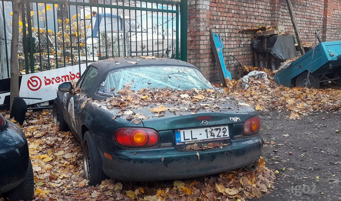 Латвия, № LL-1422 — Mazda MX-5 (NA) '89-97