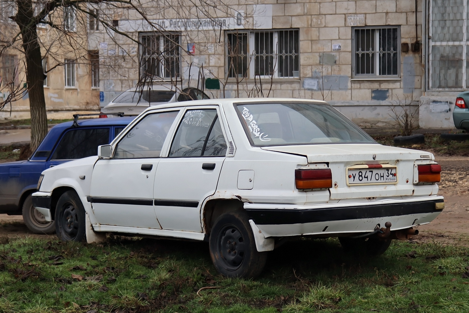 Волгоградская область, № У 847 ОН 34 — Toyota Corsa (L20) '82-90