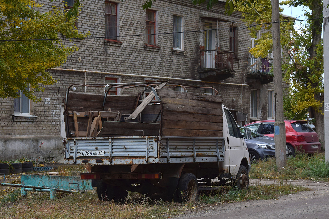 Волгоградская область, № А 788 АК 34 — ГАЗ-33021 ГАЗель '94-03