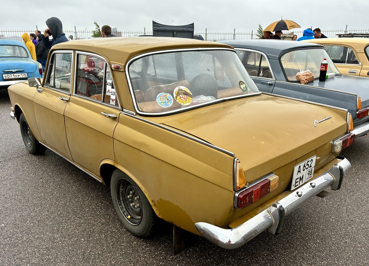 Санкт-Петербург, № А 652 ЕМ 98 — Москвич-408ИЭ '69-75
