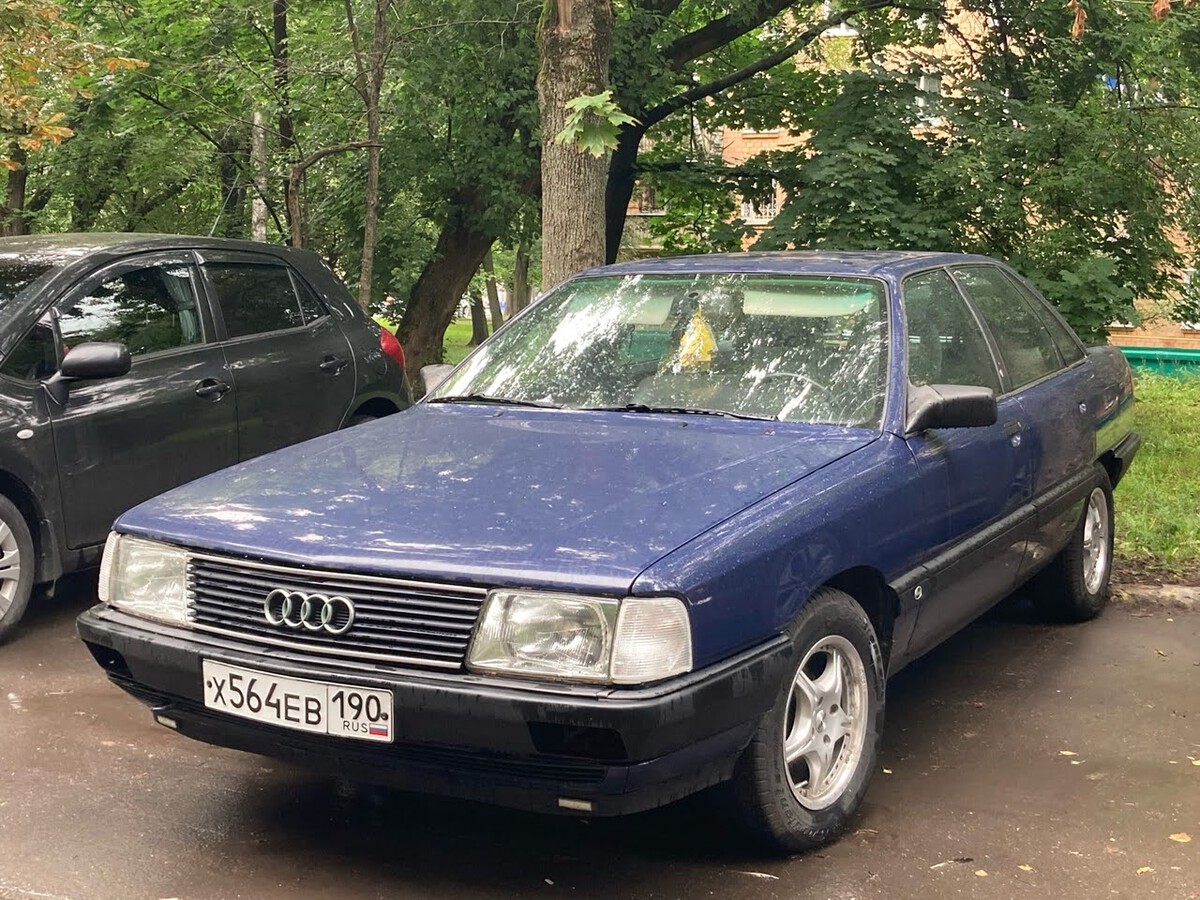 Московская область, № Х 564 ЕВ 190 — Audi 100 (C3) '82-91