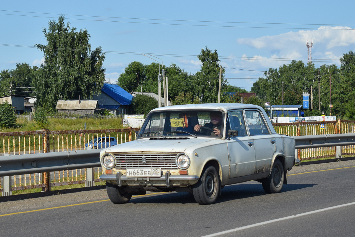 Алтайский край, № Н 663 ЕВ 22 — ВАЗ-2101 Жигули '70-83