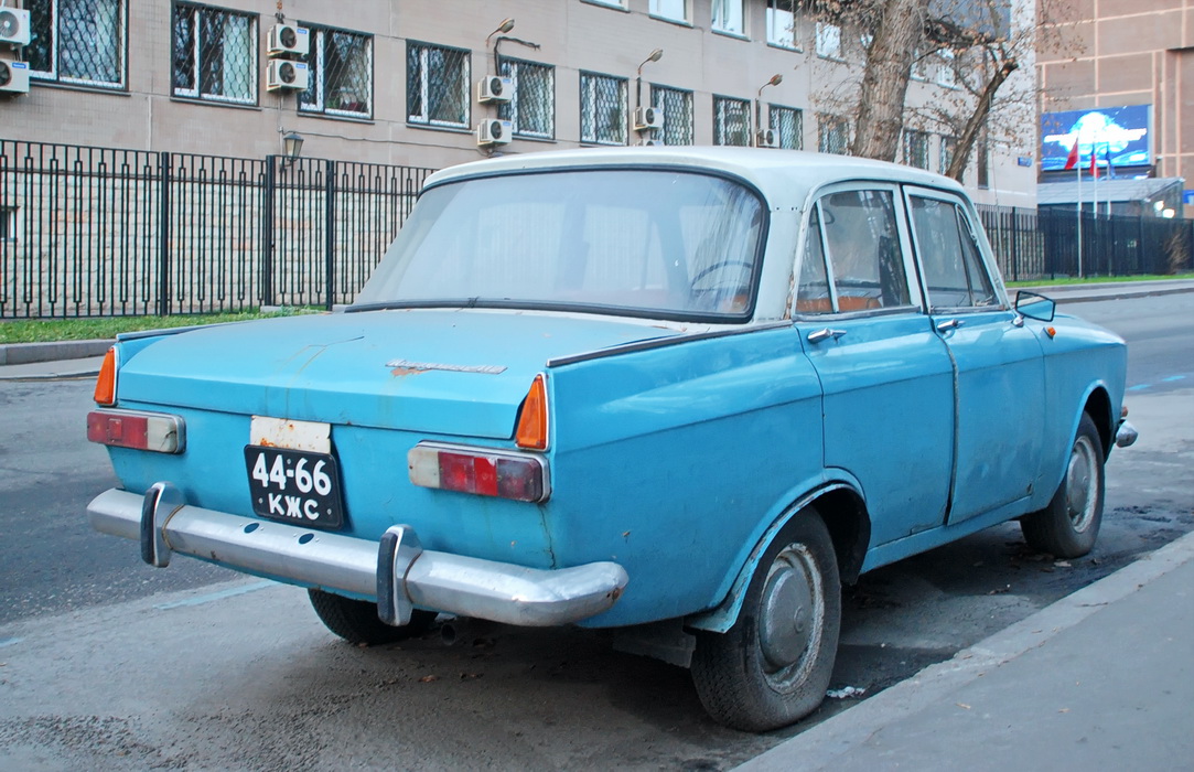 Москва, № 44-66 КЖС — Москвич-412ИЭ '69-75; Калужская область — Вне региона