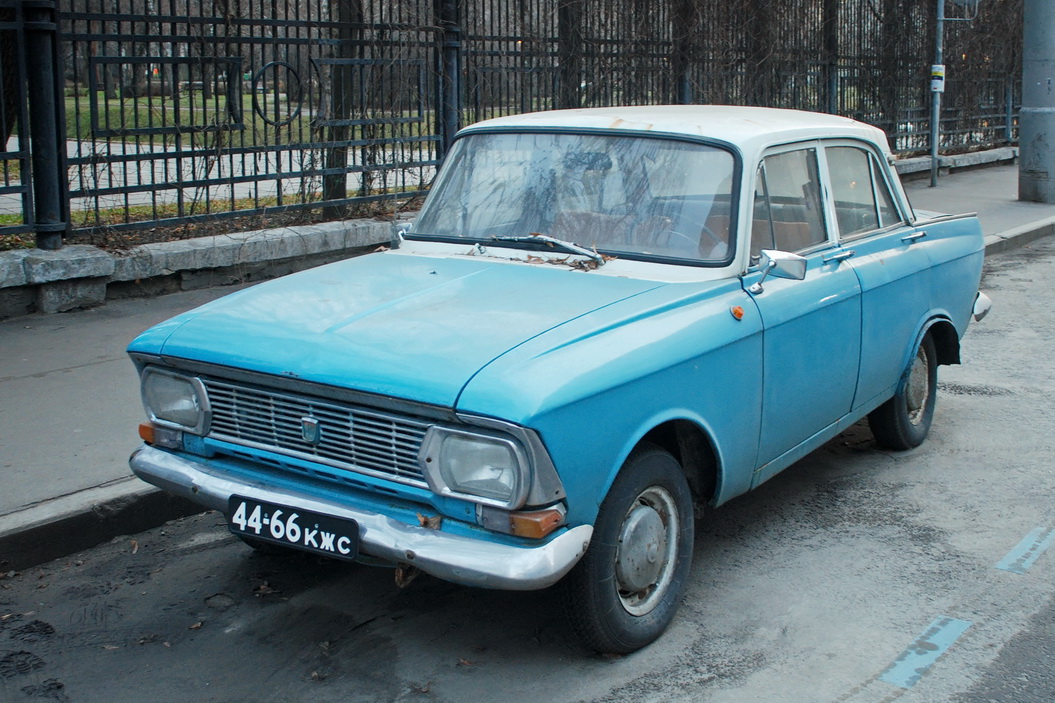Москва, № 44-66 КЖС — Москвич-412ИЭ '69-75; Калужская область — Вне региона
