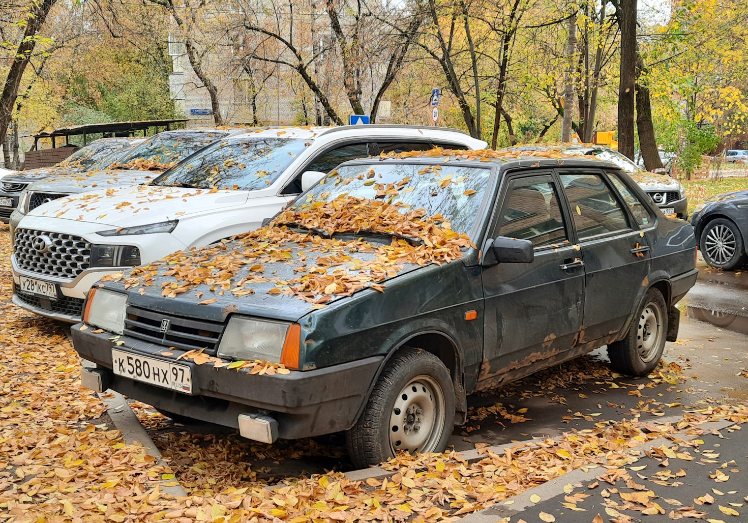 Москва, № К 580 НХ 97 — ВАЗ-21099 '90-04