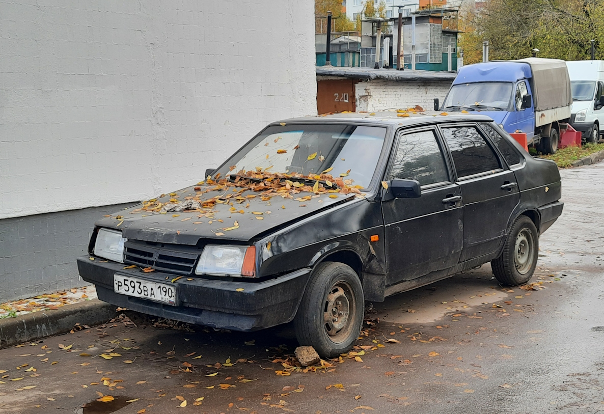 Московская область, № Р 593 ВА 190 — ВАЗ-21099 '90-04