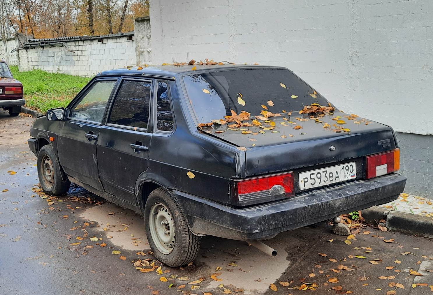 Московская область, № Р 593 ВА 190 — ВАЗ-21099 '90-04
