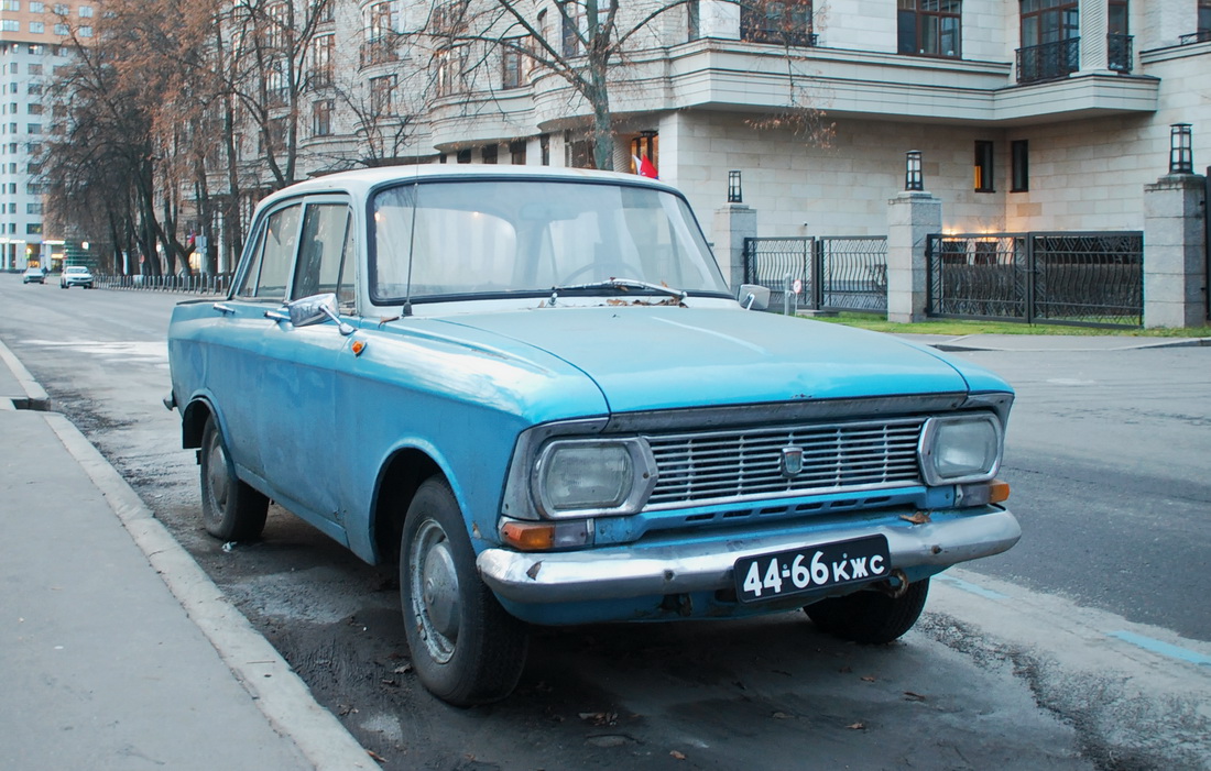 Москва, № 44-66 КЖС — Москвич-412ИЭ '69-75; Калужская область — Вне региона