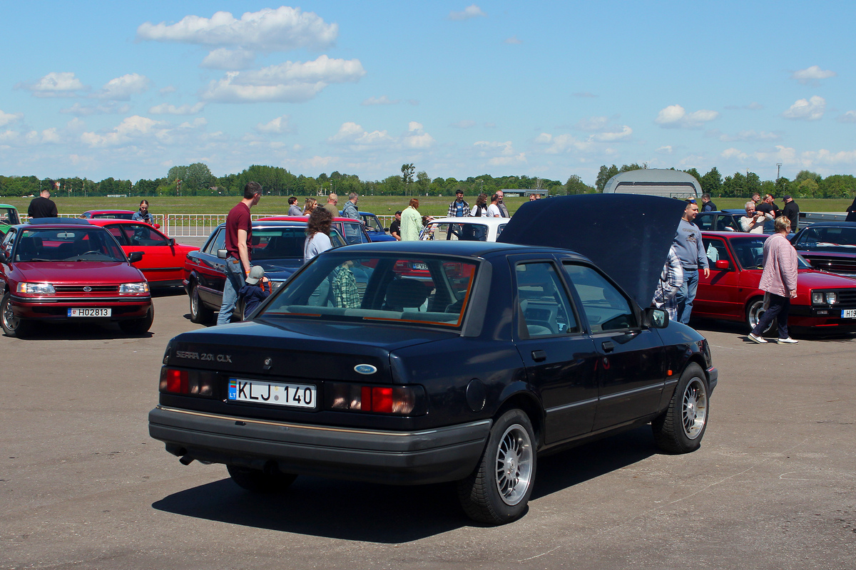 Литва, № KLJ 140 — Ford Sierra MkII '87-93; Литва — Retro mugė 2025