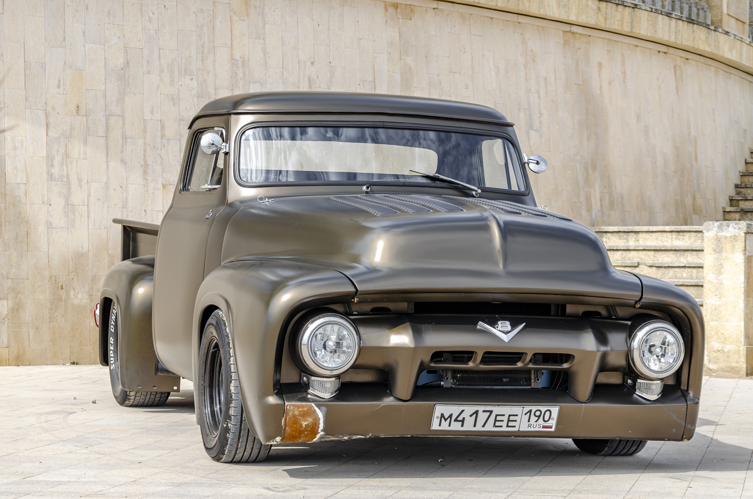 Московская область, № М 417 ЕЕ 190 — Ford F-Series (2G) '53-56; Дагестан — Мотор-шоу "Самовар" (Дербент 2023 г.)