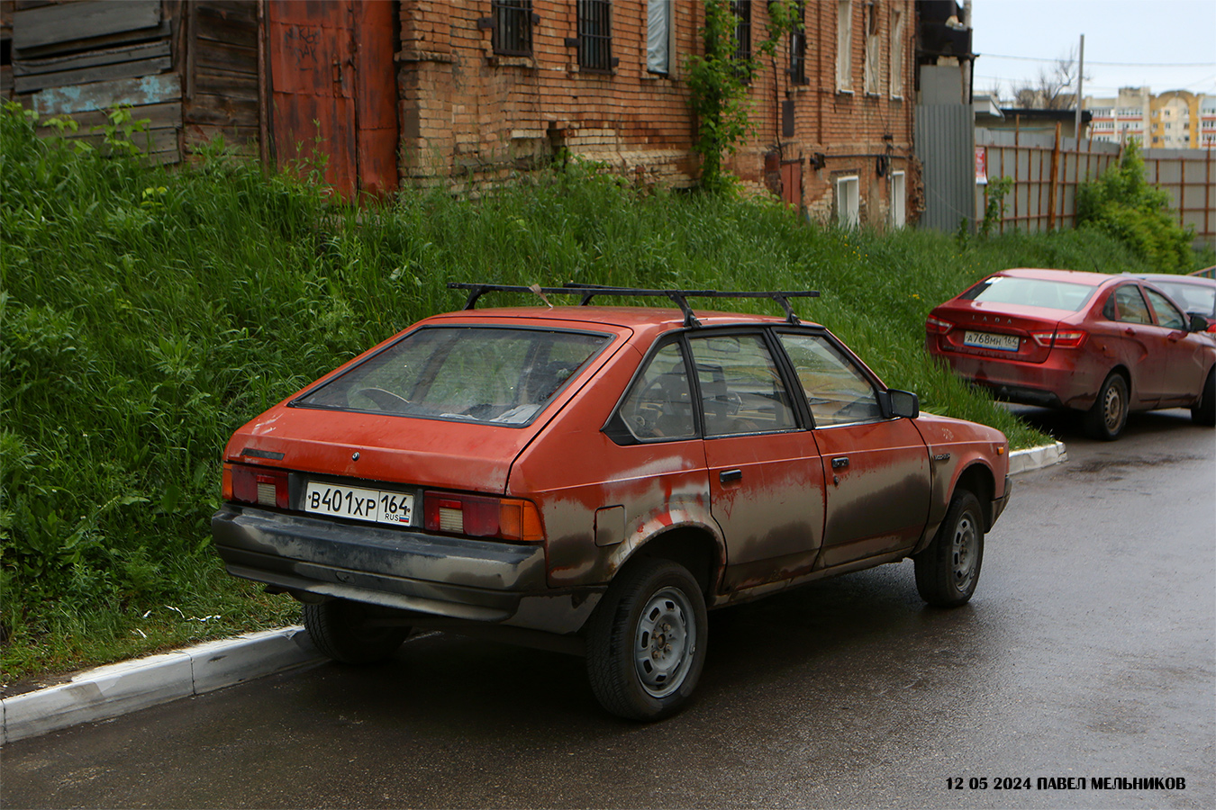 Саратовская область, № В 401 ХР 164 — Москвич-21412 '86-94