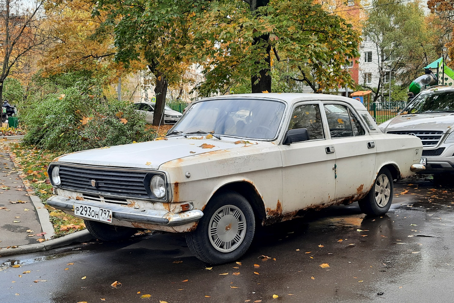 Москва, № Р 293 ОН 797 — ГАЗ-24-10 Волга '85-92