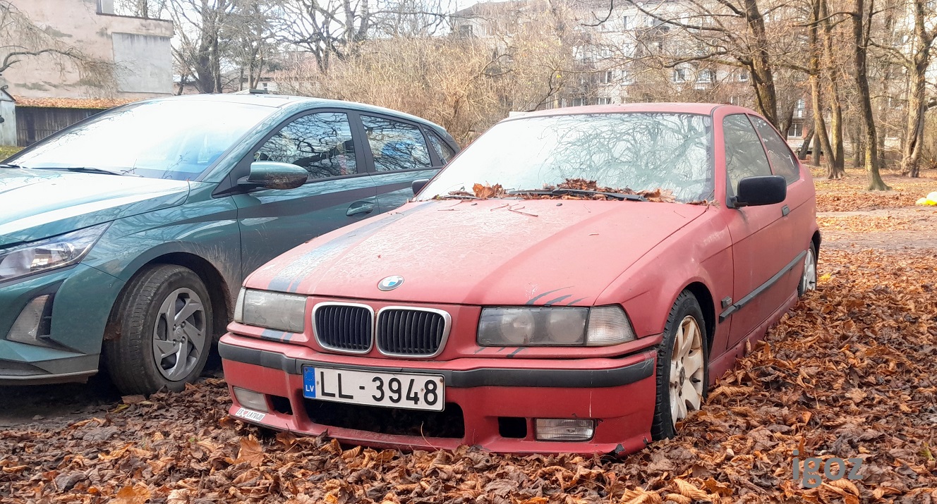 Латвия, № LL-3948 — BMW 3 Series Compact (E36) '94-00