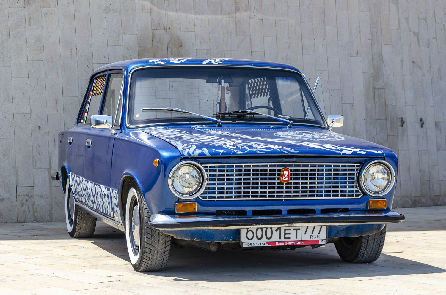 Дагестан, № О 001 ЕТ 777 — ВАЗ-2101 Жигули '70-83; Дагестан — Мотор-шоу "Самовар" (Дербент 2023 г.)